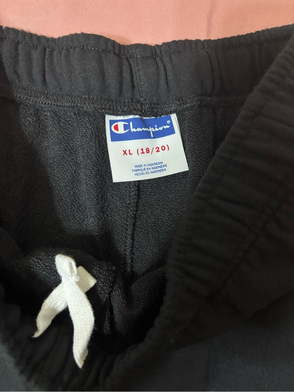 Champion Kids Black Fleece Sweatpants - Black